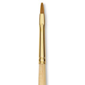 Silver Brush Silver Kolinsky Red Sable Brush - Short Handle, Bright, Size 2