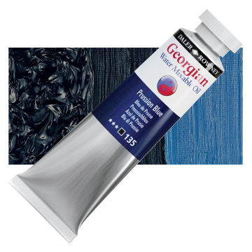 Georgian Water Mixable Oil - Prussian Blue, 37 ml