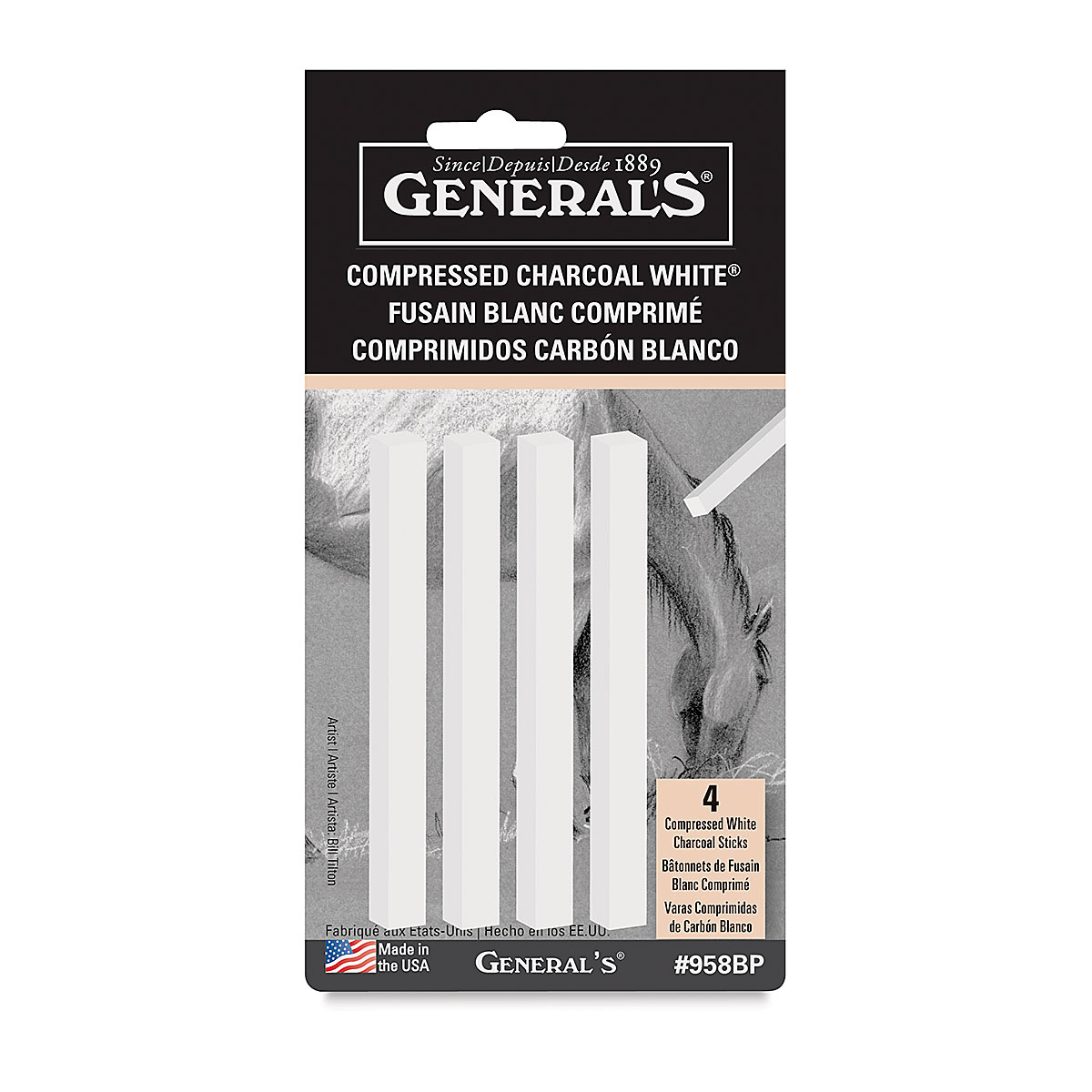 General's White Charcoal