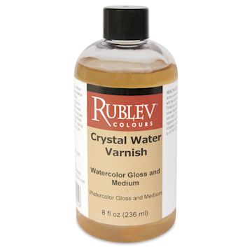 Open in modal - Rublev Crystal Water Varnish Watercolor Medium - 236 ml
