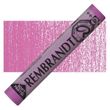Open in modal - Rembrandt Soft Pastel - Red Violet 545.6 pastel and swatch