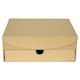 DecoPatch Paper Mache Jewelry Box w/ Drawer - 4.3" x 3.5" x 3.15" - front