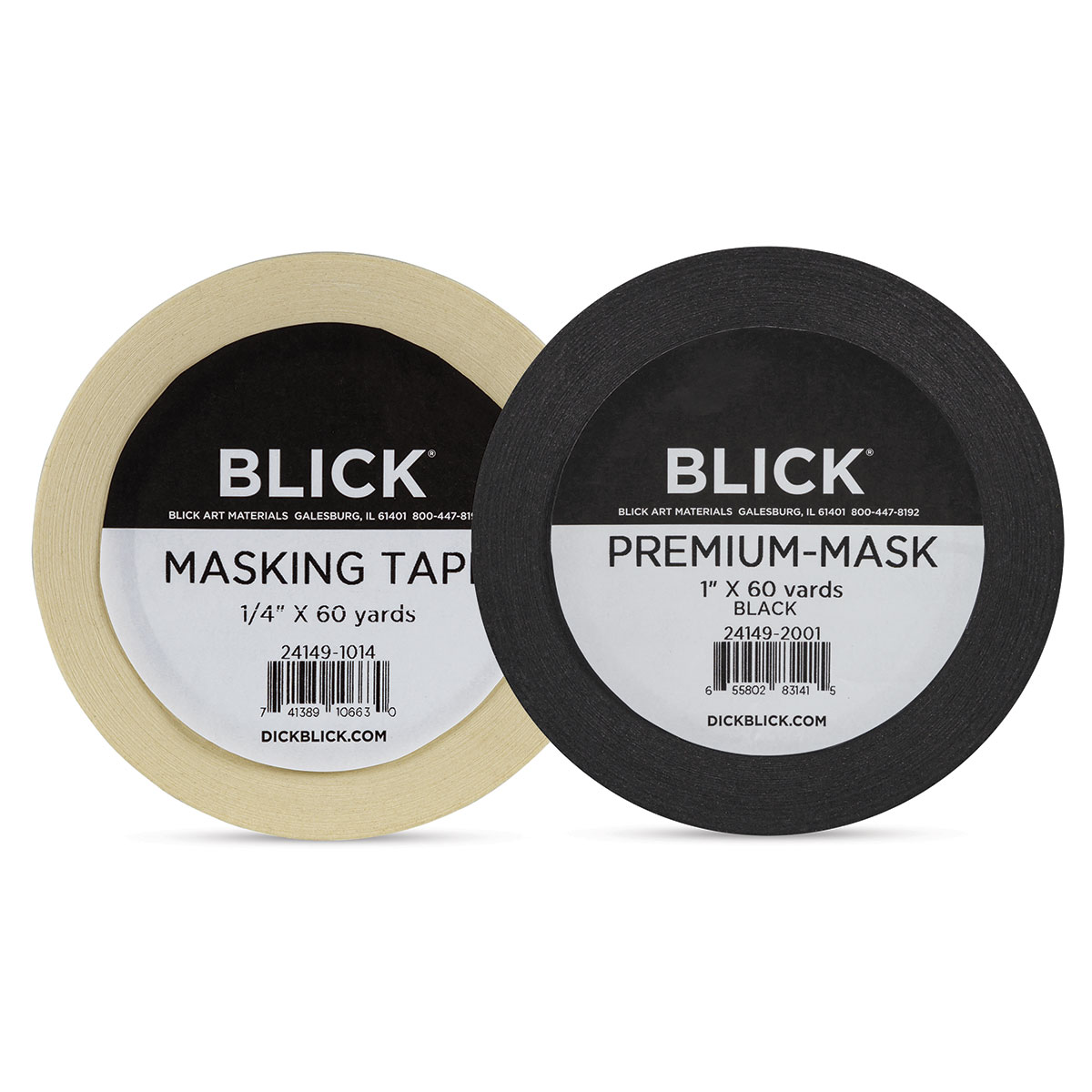 Blick Masking Tape - Acid Free, White, 1'' x 60 yds