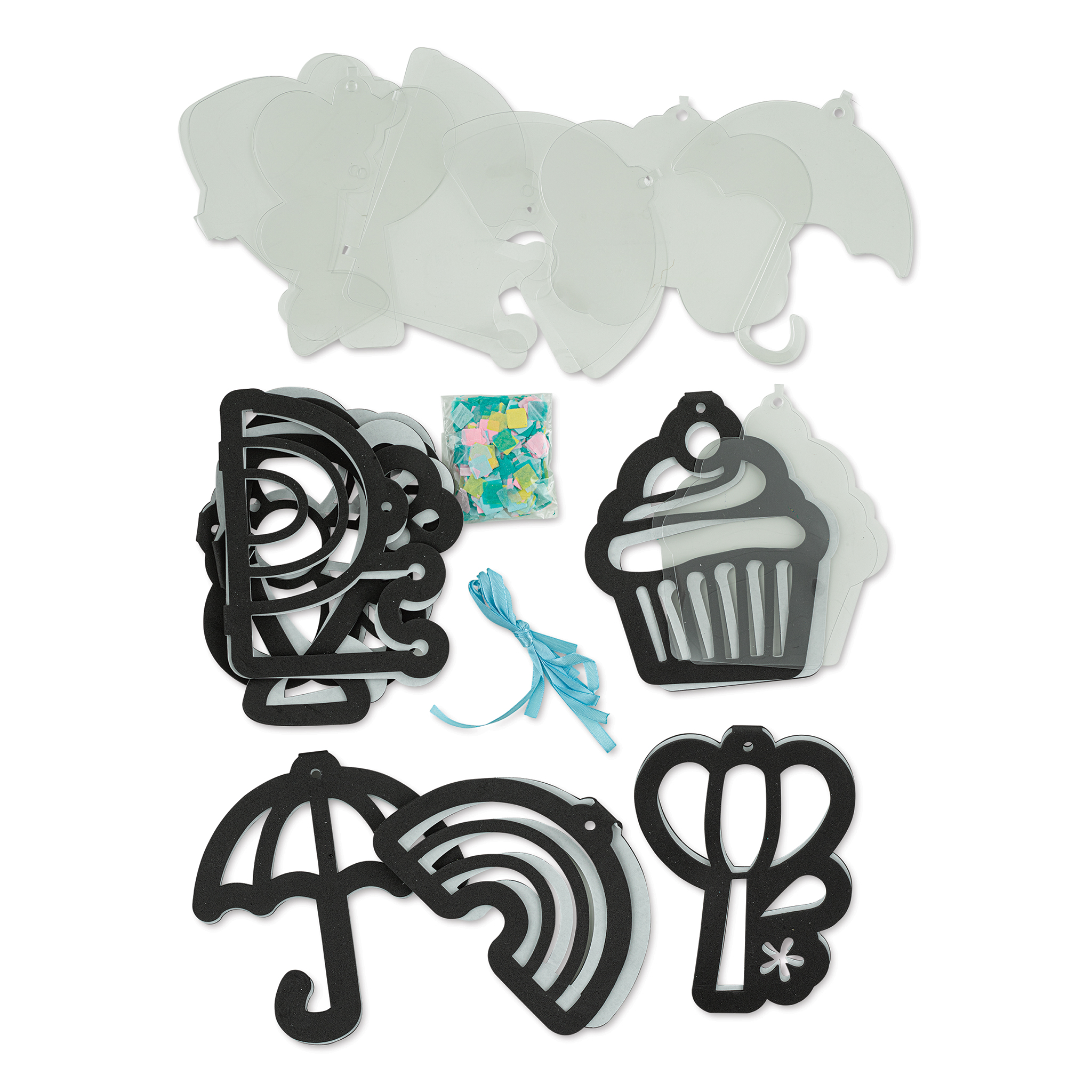 Pop! Tissue Paper Suncatcher Kit BLICK Art Materials