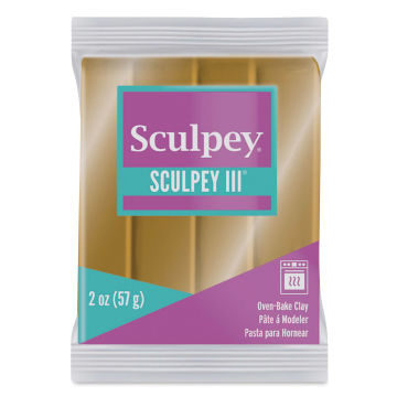 Sculpey III - 2 oz, Jewelry Gold