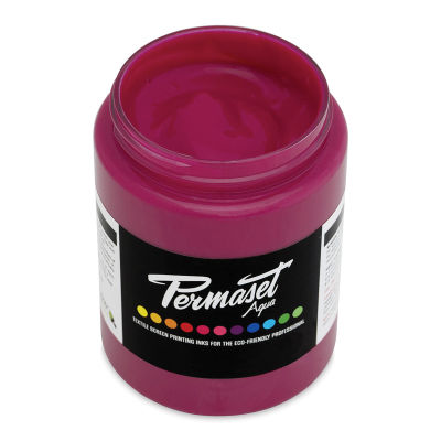 Permaset Aqua Fabric Ink - Rose, 300 ml