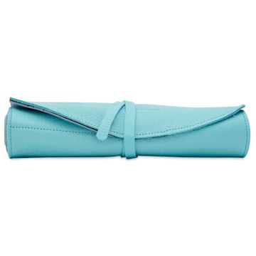 Open in modal - Girologio 10 Pen Leather Roll - Aqua Breeze