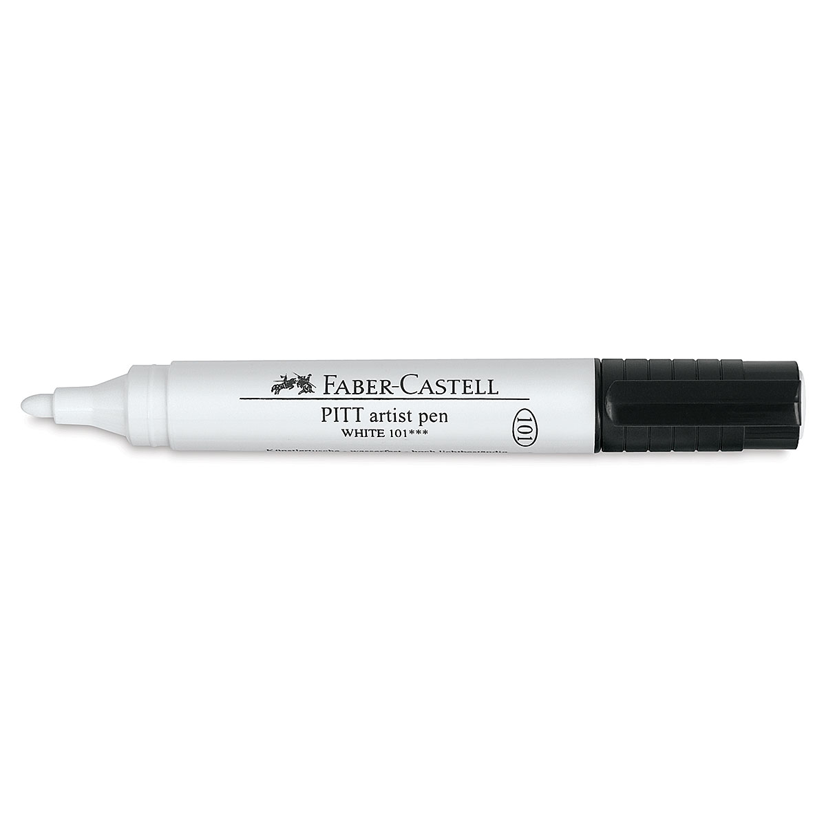 Faber-Castell Pitt Big Artist Pen - White, Large Bullet Nib