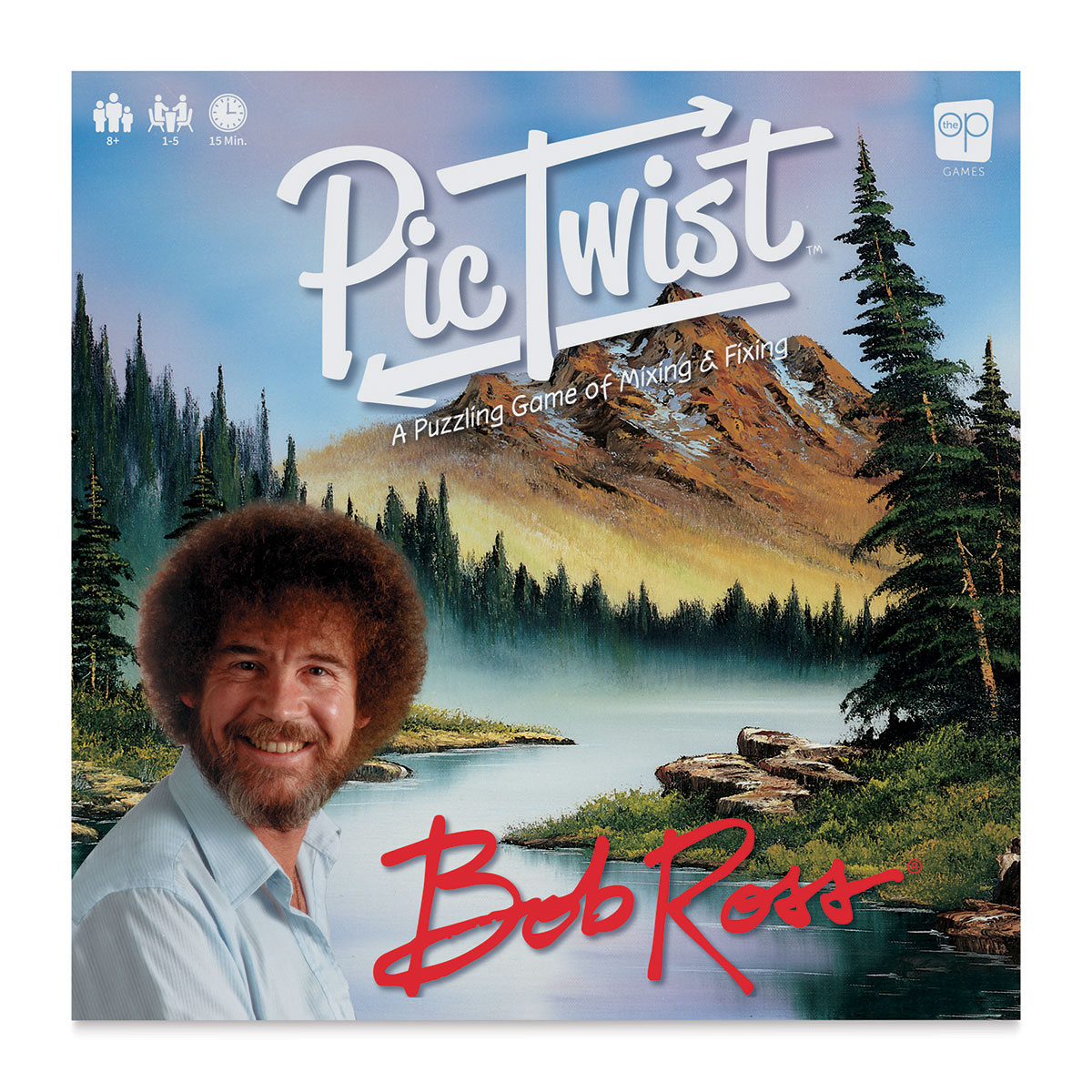 PicTwist Bob Ross Puzzle Game | BLICK Art Materials