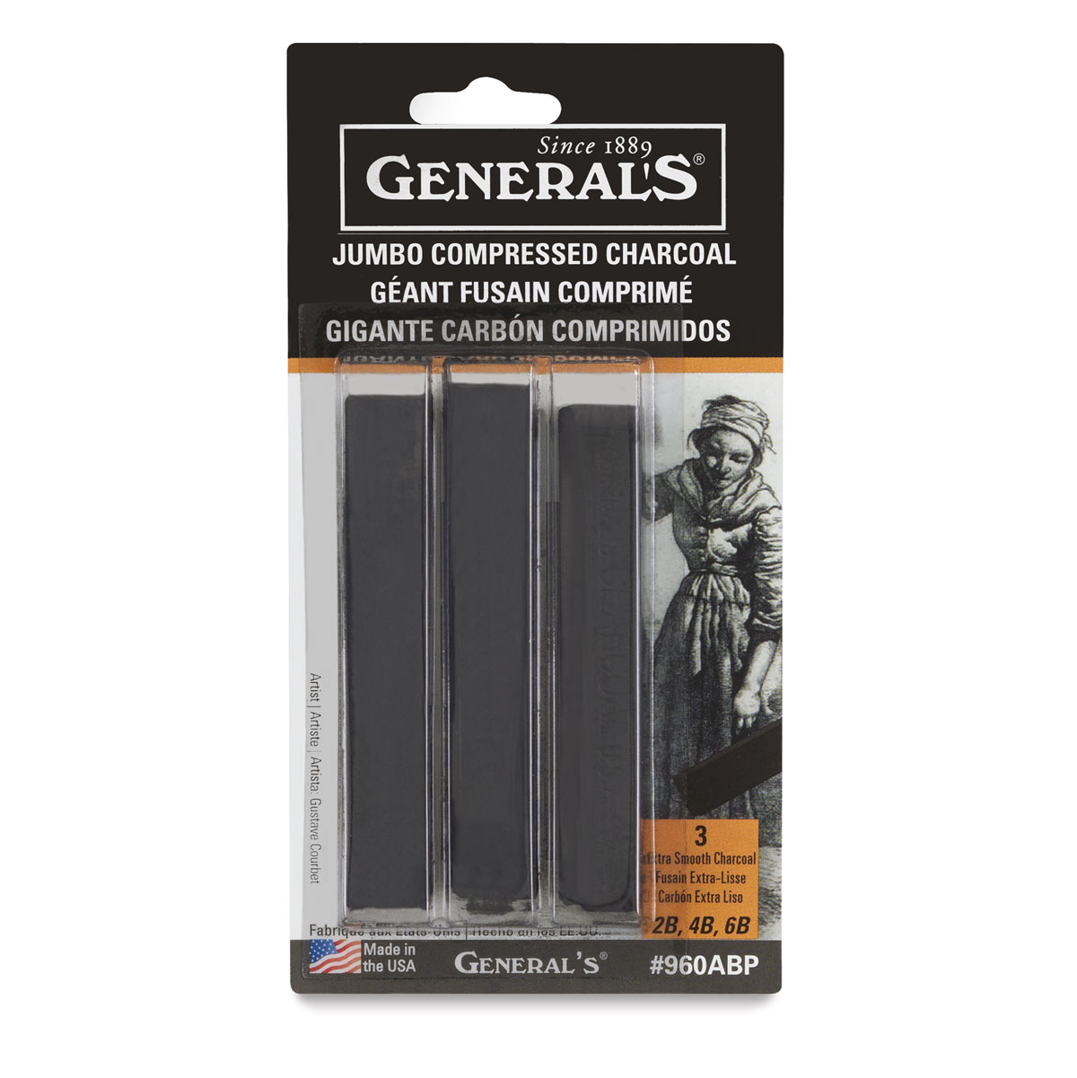 General's Compressed Charcoal Class Pack