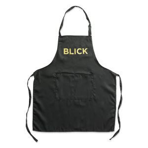 Blick Classic Black Apron with Logo (front of apron)