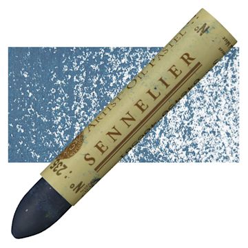 Open in modal - Sennelier Oil Pastel - Charcoal Blue oil pastel and swatch