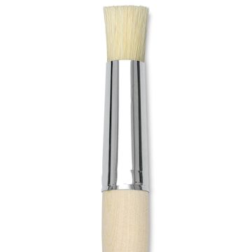 Open in modal - Da Vinci Artist Bristle Brush - Stencil Brush, Size 12 close up