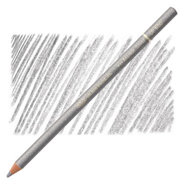 Open in modal - Holbein Artists' Colored Pencil - Antique Silver, OP650 pencil and swatch