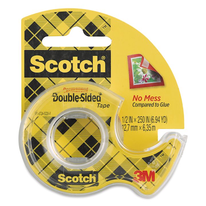 Scotch Permanent Double-Sided Tape - 1/2