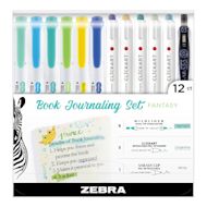 Zebra Book Journaling Set of 12, Fantasy