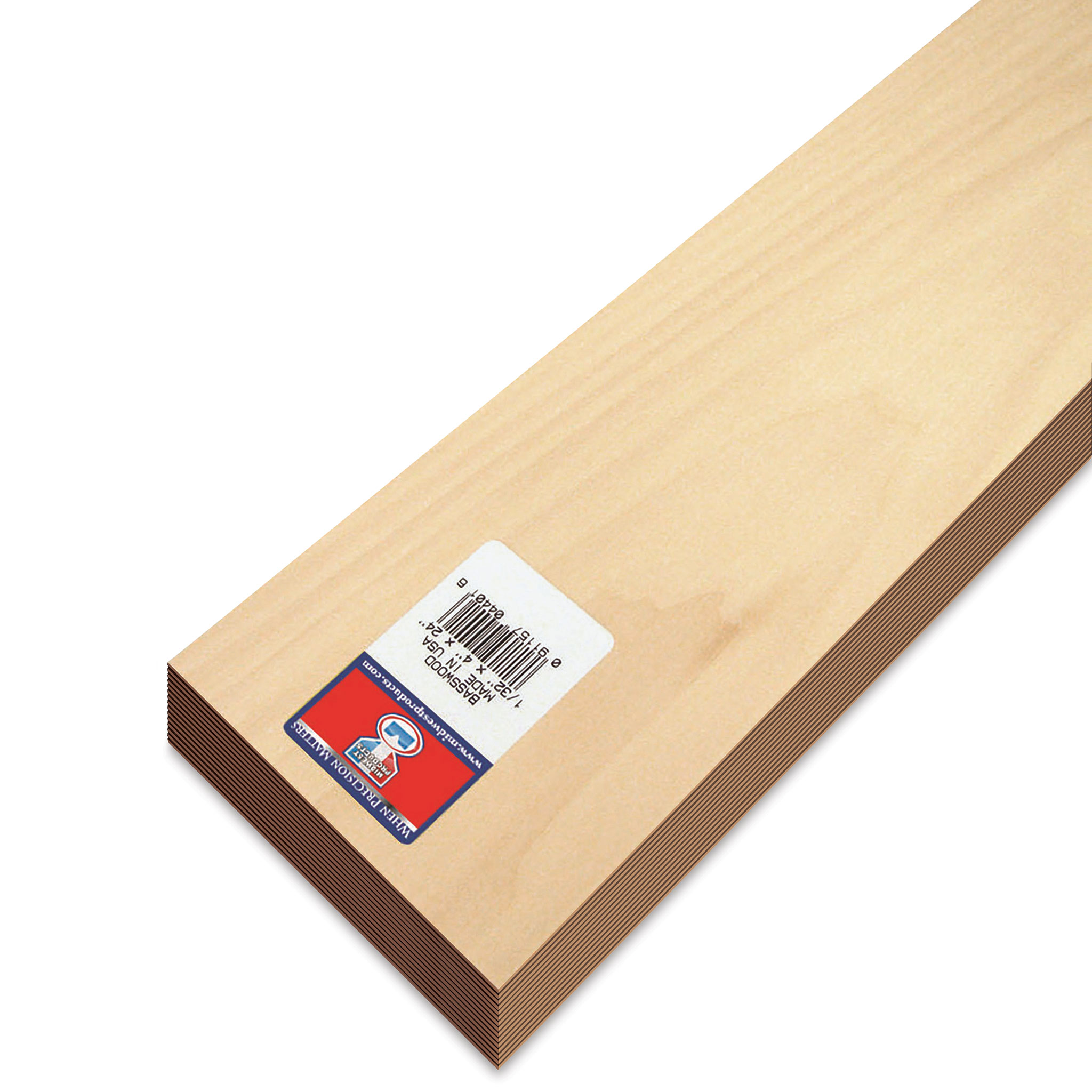 Midwest Products Balsa Wood Sheet 36-1/16X3