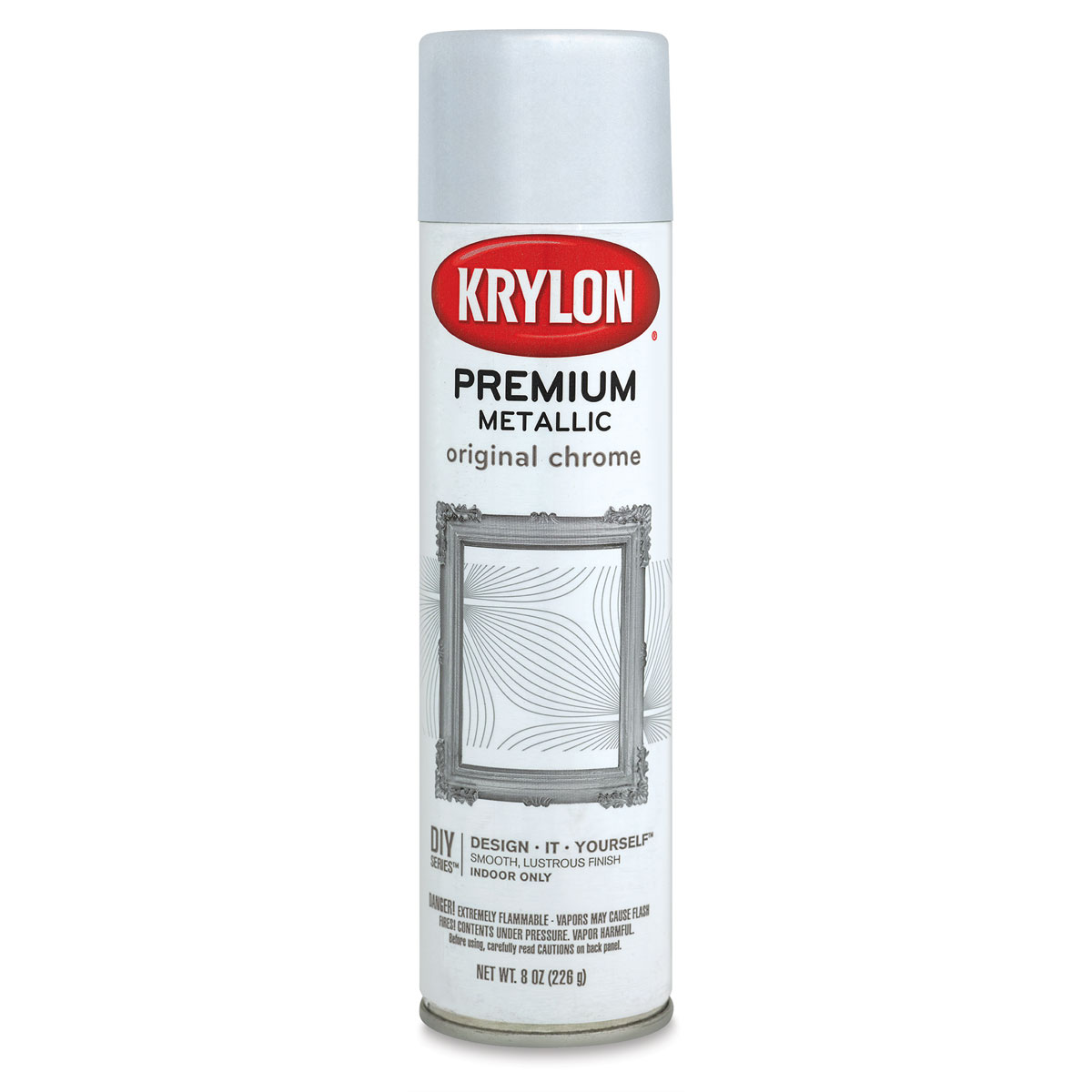 Krylon Premium Metallic Spray Paint 8oz-18 Karat Gold