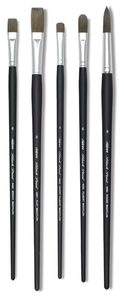 Silver Brush Black Pearl Brushes