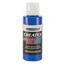 Createx Airbrush Color - 2 oz, Iridescent Electric Blue