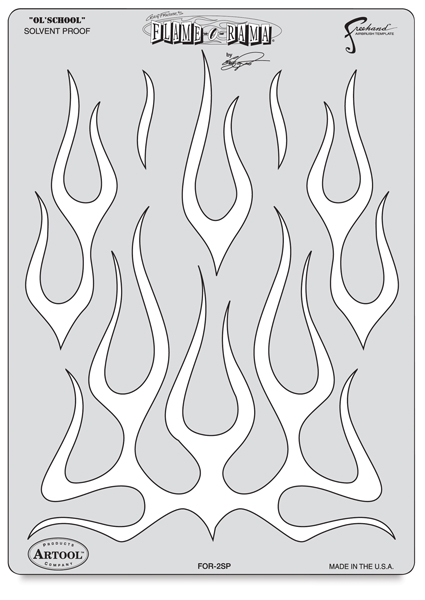 Printable Flame Airbrush Stencils Templates  Free stencils printables,  Printable stencil patterns, Stencils printables templates