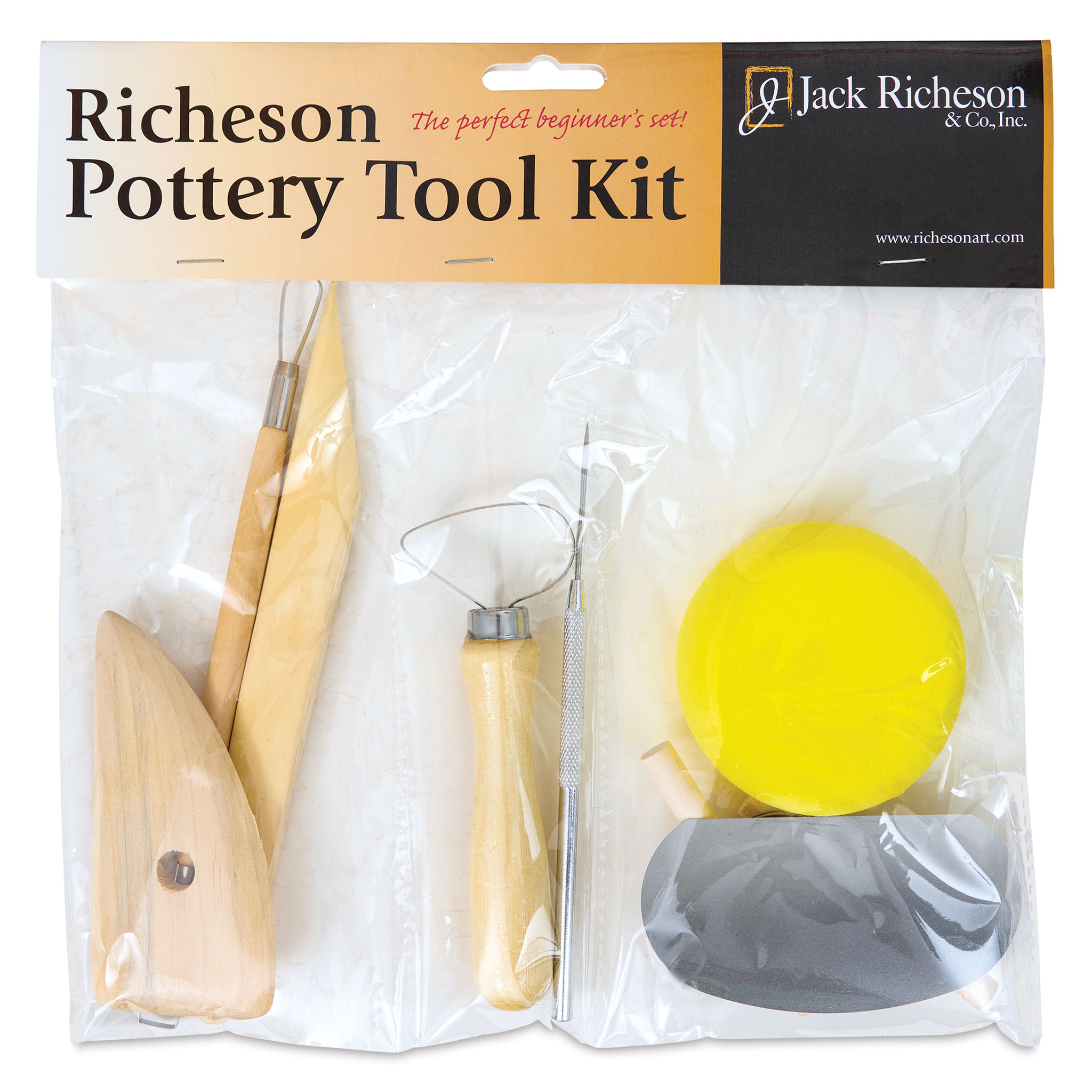 Jack Richeson Pottery Tool Set, Assorted Size, Set — Art