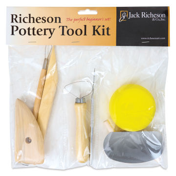 Richeson Economy Pottery Tool Kit - Set of 8 front of packaging