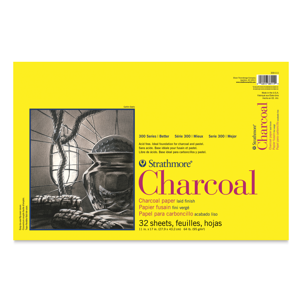 Strathmore 300 Series Charcoal Roll