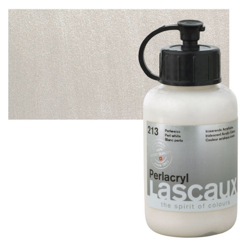 Lascaux Perlacryl Iridescent Acrylics - Yellow Gold, 85 ml bottle