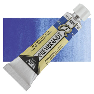 Rembrandt Artist Watercolors - Cobalt Blue Ultramarine, 10 ml tube