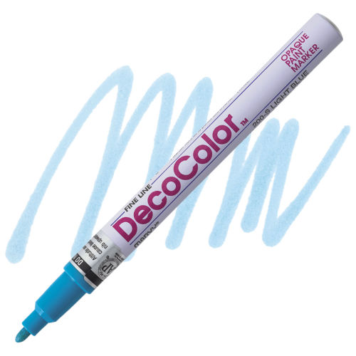 Decocolor Paint Marker - Light Blue, Fine Tip