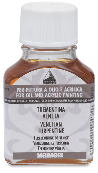 Venetian Turpentine - Front of 75 ml bottle