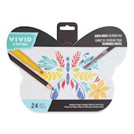 Brea Reese Vivid Mixed Media Coloring Pads