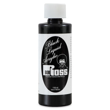 Bob Ross Liquid Acrylic - White, 4 oz bottle