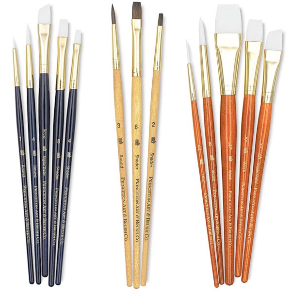 Princeton Real Value Paint Brush Set Series 9132 Assorted Sizes