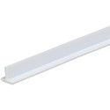 Plastruct Styrene Structural Tees - Pkg of 7, 1/8" H x 1/8" W x 15" L