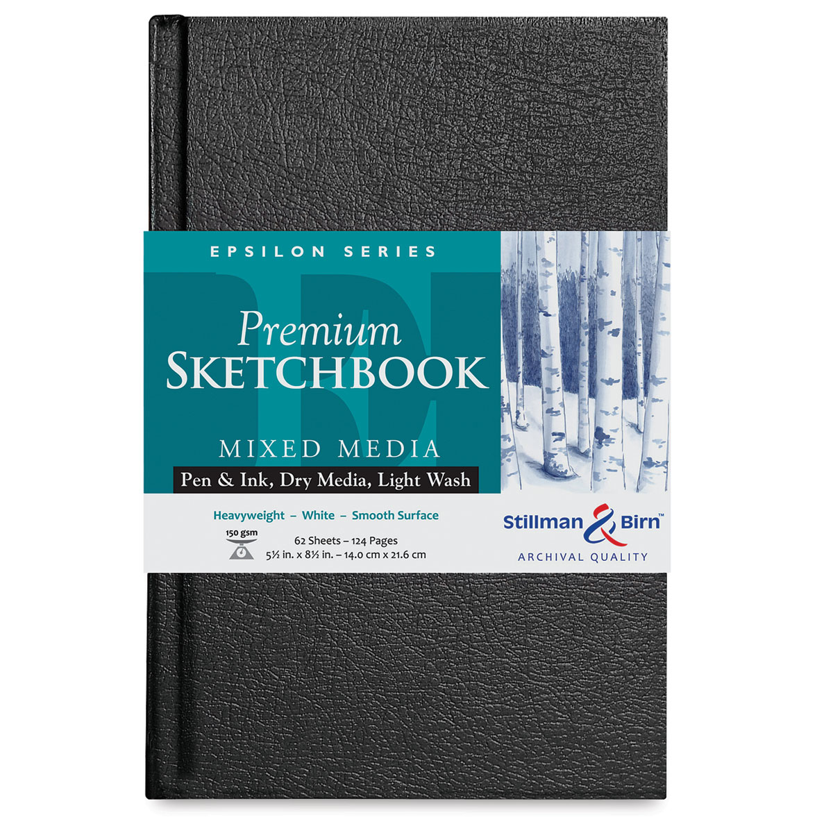 Stillman and Birn Premium Gamma Hardbound Sketchbook - 9x6 (62-Sheets)