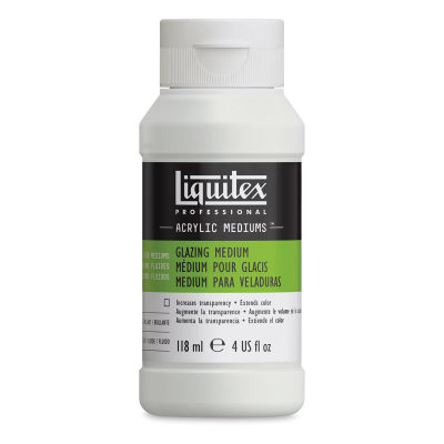 Liquitex Fluids Acrylic Glazing Medium - 4 oz bottle