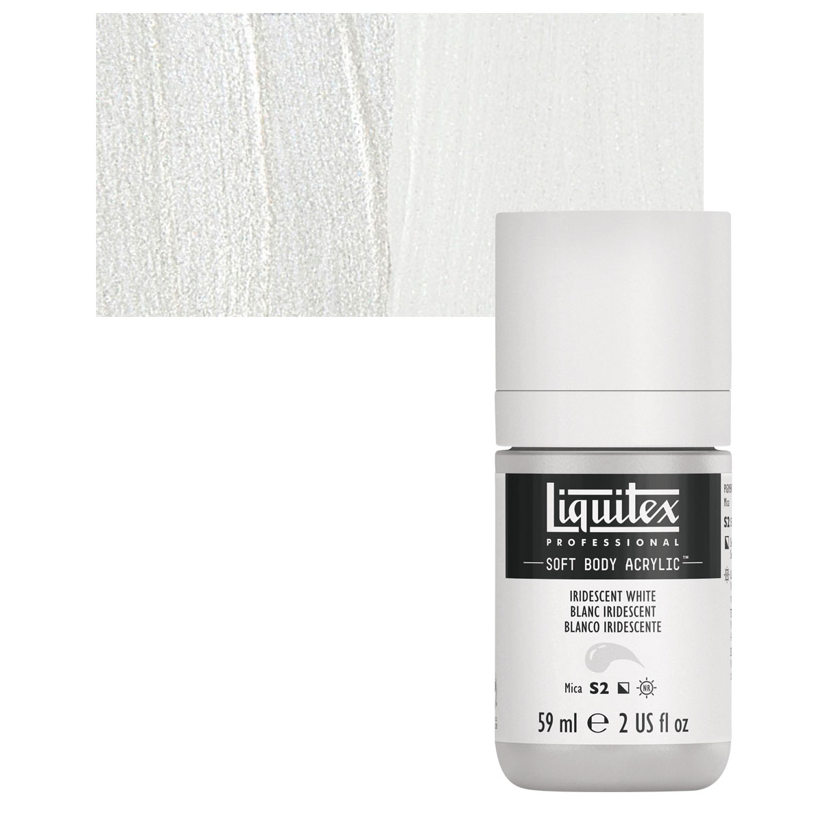 Liquitex Professional Soft Body Acrylic 2oz Iridescent White