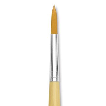 Open in modal - Da Vinci Junior Synthetic Brush - Round, Short Handle, Size 12 close-up