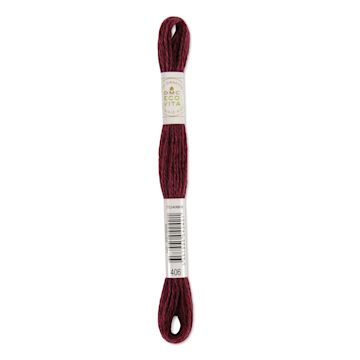 Open in modal - DMC Eco Vita Organic Wool Thread - Peony Madder, 17-1/2 yds