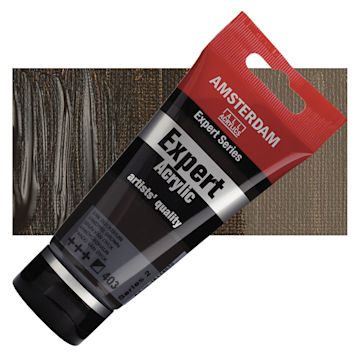 Open in modal - Amsterdam Expert Series Acrylic - Vandyke Brown, 75 ml tube and swatch