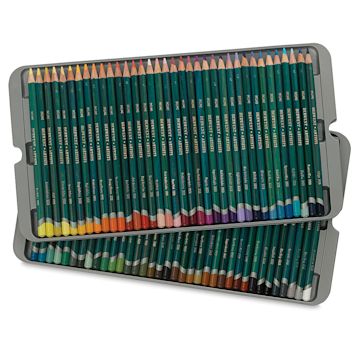 Open in modal - Derwent Artist Pencil Set - Tin Box, Set of 72 (set contents)