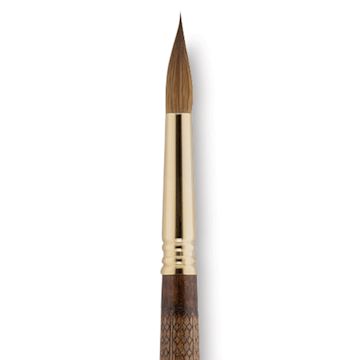 Open in modal - Escoda Reserva Kolinsky-Tajmyr Sable Brush - Round, Long Handle, Size 20