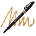 Pentel Arts Micro Brush Tip Sign Pen - Ochre