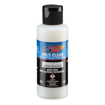 Open in modal - Createx Airbrush Clears - UVLS Top Coat, Gloss, 2 oz, Bottle