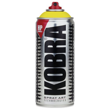 Kobra High Pressure Spray Paint - Fluorescent Yellow, 400 ml