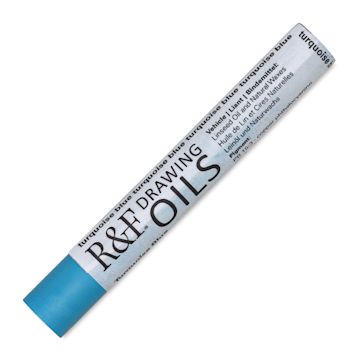 Open in modal - R&F Drawing Oil Stick - Turquoise Blue, 12 ml
