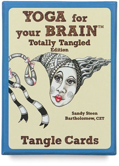 Yoga for your Brain Tangle Cards - Front of package
