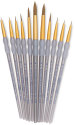 Royal Langnickel Crafters' Choice Brush Set - Taklon Brushes, of